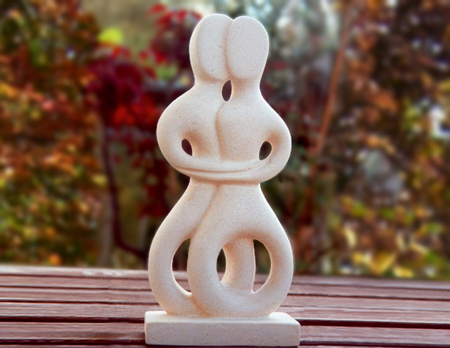 Skulptur farbkorrigiert Skulptur farbkorrigiert